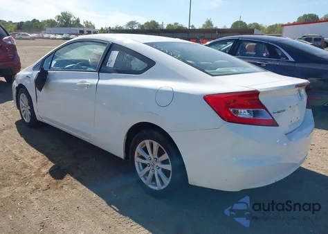 2012 Honda Civic Ex z USA, uszkodzony, nr VIN 2HGFG3B80CH527791